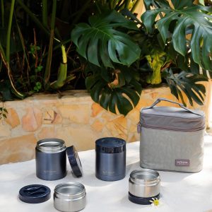 Bo hop com giu nhiet Kaiyo 5 mon 1200ml 2