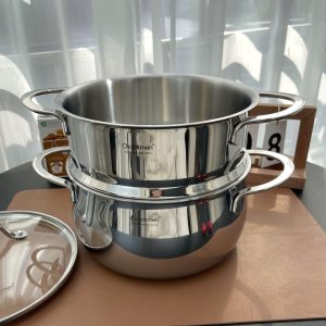 Bo noi kem xung hap 2 tang Chockmen 26cm C211 4