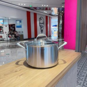 Bo noi kem xung hap 2 tang thanh cao Chockmen 24cm C159 4