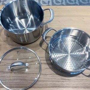 Bo noi kem xung hap 2 tang thanh cao Chockmen 24cm C159 9