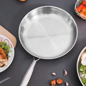 CHẢO CẠN 5 LỚP LIỀN KHỐI 28CM GUME GPS 1228