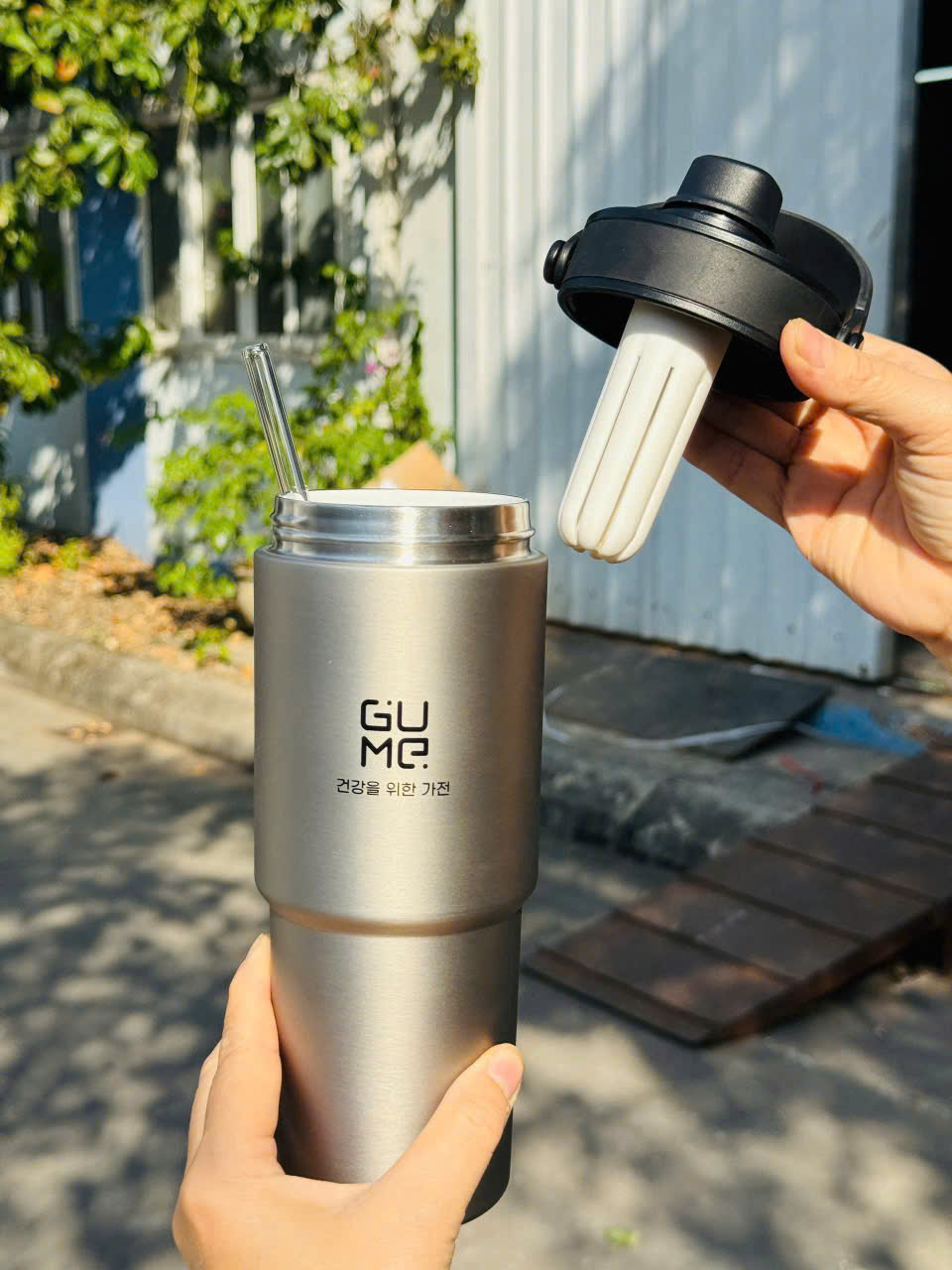 CỐC GIỮ NHIỆT INOX 316 PHỦ GỐM GUME GM-F3301 7 COC GIU NHIET INOX 316 PHU GOM GUME GM F3301 7