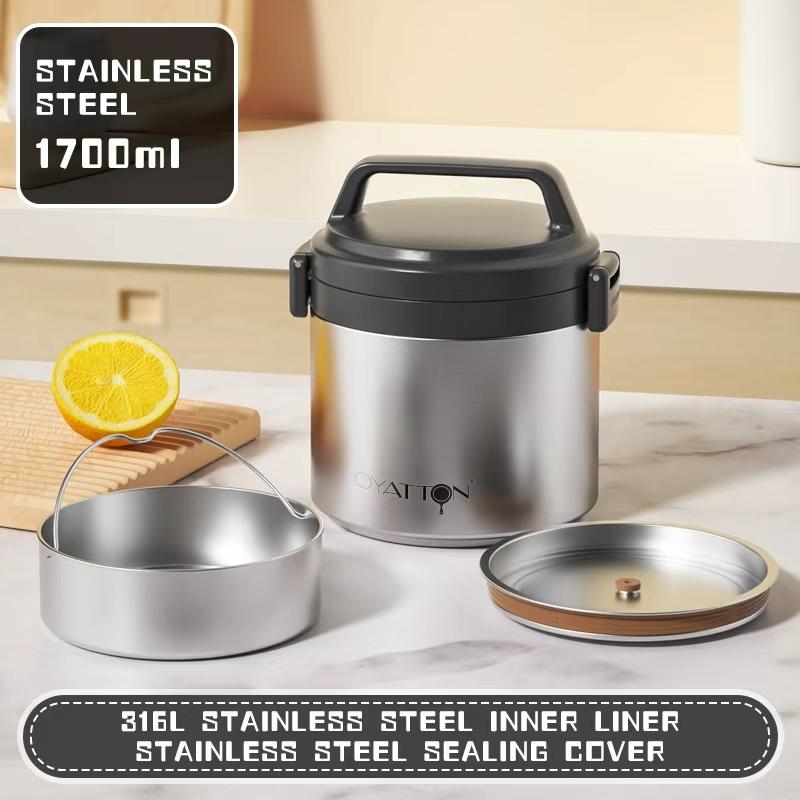 Cặp lồng OYATTON 1700ml OYATTON - O525 14 Cap long OYATTON 1700ml OYATTON O525 14