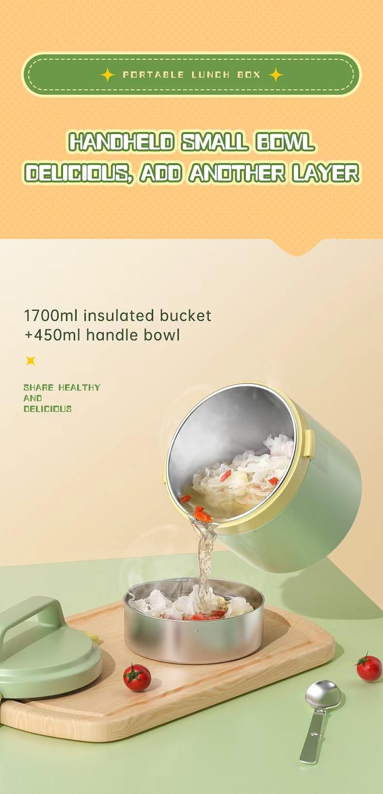 Cặp lồng OYATTON 1700ml OYATTON - O525 4 Cap long OYATTON 1700ml OYATTON O525 4