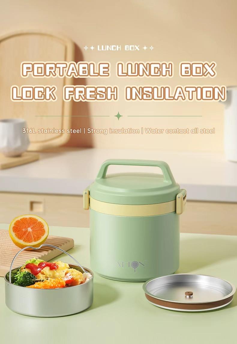 Cặp lồng OYATTON 1700ml OYATTON - O525 8 Cap long OYATTON 1700ml OYATTON O525 8