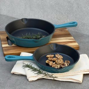 Chao gang OCENO co voi rot mau xanh size 20cm 8