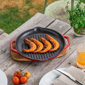 Chao gang nuong Oceno 26cm OGR 1266 4