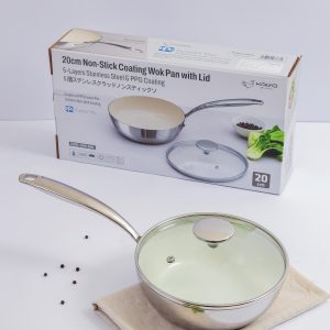 Chao inox chong dinh ceramic Kaiyo 17