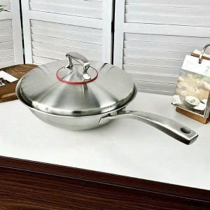 Chao sau long nap inox Chockmen size 32cm C246 10