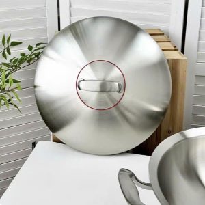 Chao sau long nap inox Chockmen size 32cm C246 2