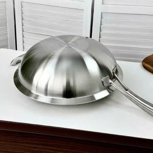 Chao sau long nap inox Chockmen size 32cm C246 6