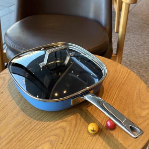 Chảo vuông chống dính gốm FRUTO sắc màu 24.5cm Chockmen - C500 Chao vuong chong dinh gom FRUTO sac mau 24.5cm Chockmen C500 4