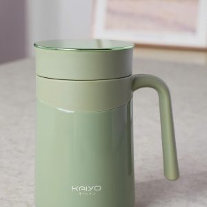 Coc giu nhiet 2 lop inox Kaiyo kem loi loc tra 350ml 7