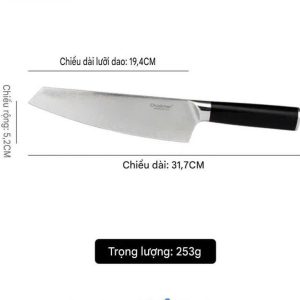 Dao thép DAMASCUS VG10 CHOCKMEN C835 - 30.4cm Dao thep DAMASCUS VG10 CHOCKMEN 3