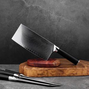 Dao thép DAMASCUS VG10 CHOCKMEN C835 - 30.4cm Dao thep DAMASCUS VG10 CHOCKMEN 5