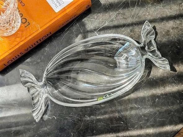 Đĩa sâu lòng Candy 34.5cm Bohemia Crystal 5 Dia sau long Candy 34.5cm Bohemia Crystal 5