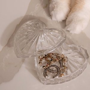 HỘP ĐỰNG TRANG SỨC TRÁI TIM CRYSTAL BOHEMIA 11CM Hop dung trang suc Trai tim 11cm 4