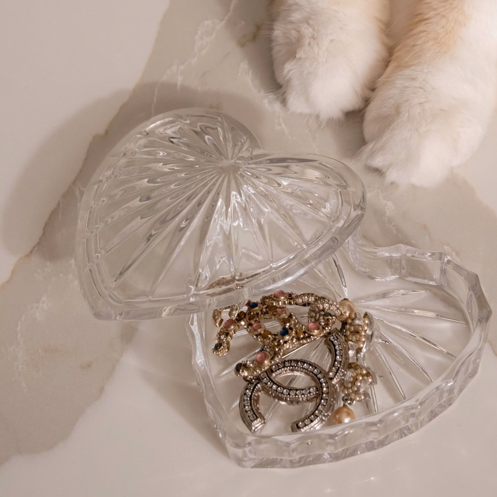 Hộp đựng trang sức Trái tim 11cm 4 Hop dung trang suc Trai tim 11cm 4