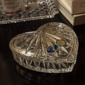 HỘP ĐỰNG TRANG SỨC TRÁI TIM CRYSTAL BOHEMIA 11CM Hop dung trang suc Trai tim 11cm 7