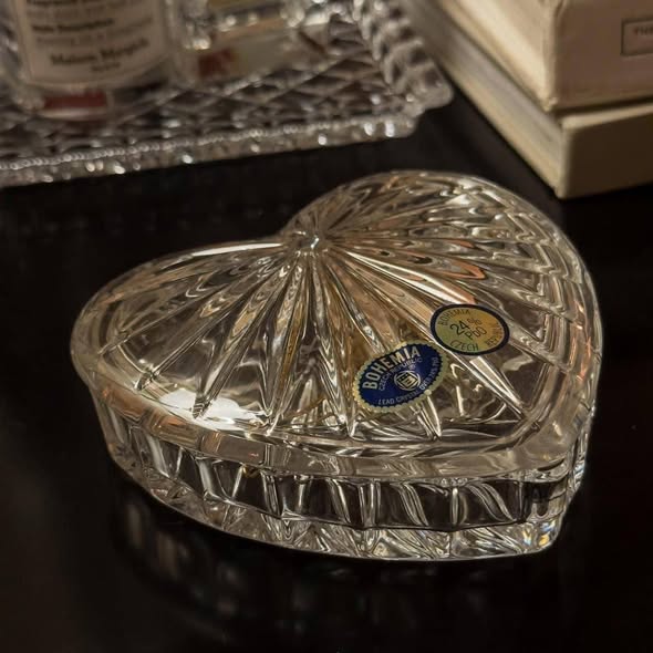 Hộp đựng trang sức Trái tim 11cm 7 Hop dung trang suc Trai tim 11cm 7