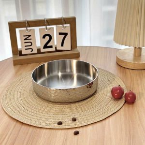 Khay kiêm chảo chạm khắc Chockmen 16cm - C434