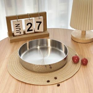 Khay kiêm chảo chạm khắc Chockmen 24cm - C436