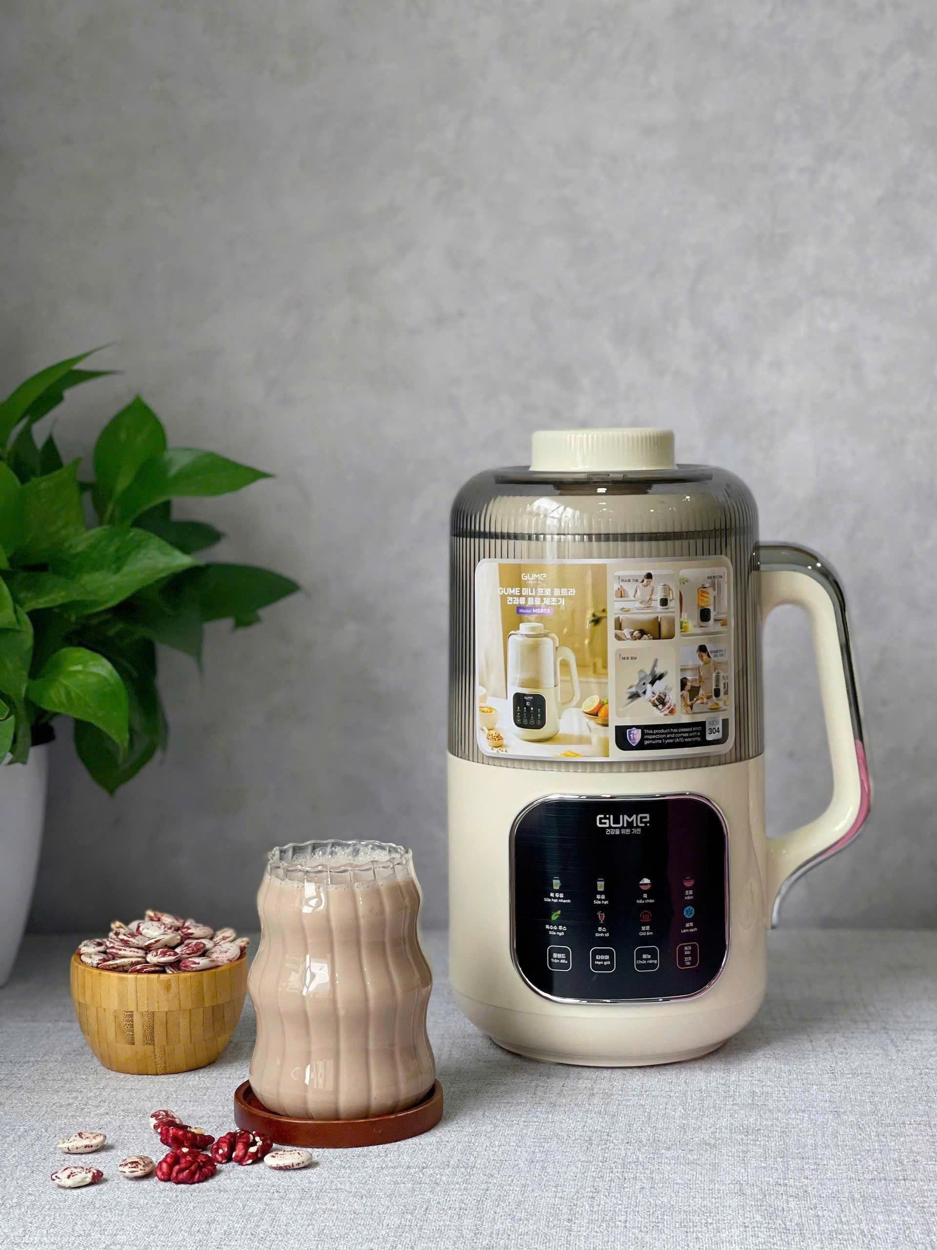 MÁY LÀM SỮA HẠT MINI ULTRA PRO GUME MSB03 11 MAY LAM SUA HAT MINI ULTRA PRO GUME MSB03 11