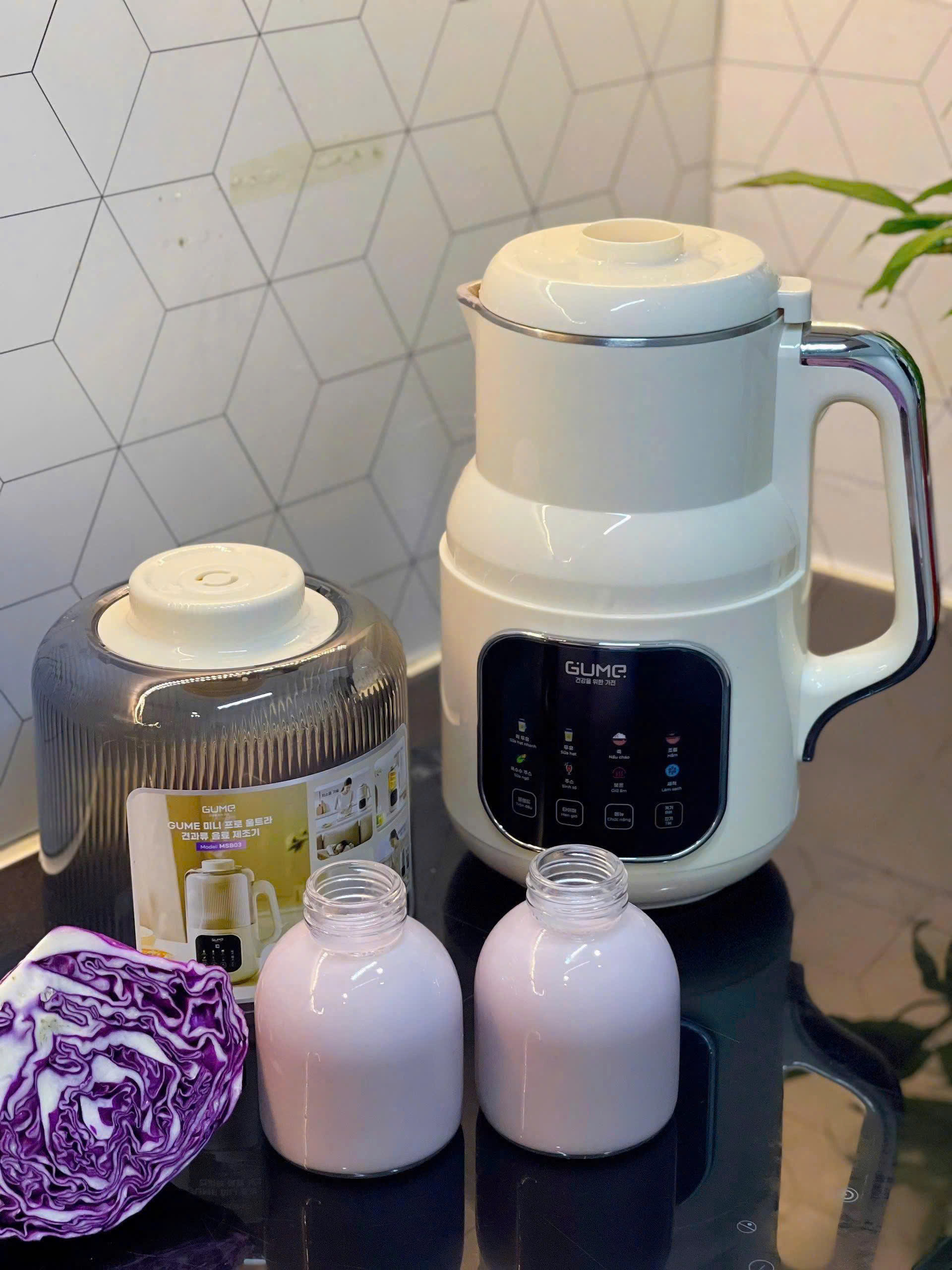 MÁY LÀM SỮA HẠT MINI ULTRA PRO GUME MSB03 9 MAY LAM SUA HAT MINI ULTRA PRO GUME MSB03 9