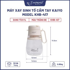 MÁY XAY SINH TỐ CẦM TAY KAIYO (MODEL KHB-417)