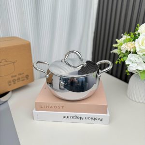 NỒI VẠC NẮP KIM LOẠI OYATTON 20CM O285