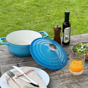 Noi gang Oceno 22cm CRS22CLBLUE xanh nhat 5