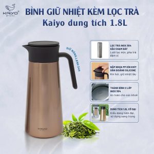 Phich giu nhiet kem loc tra dung tich Kaiyo 1.8L Kaiyo 1