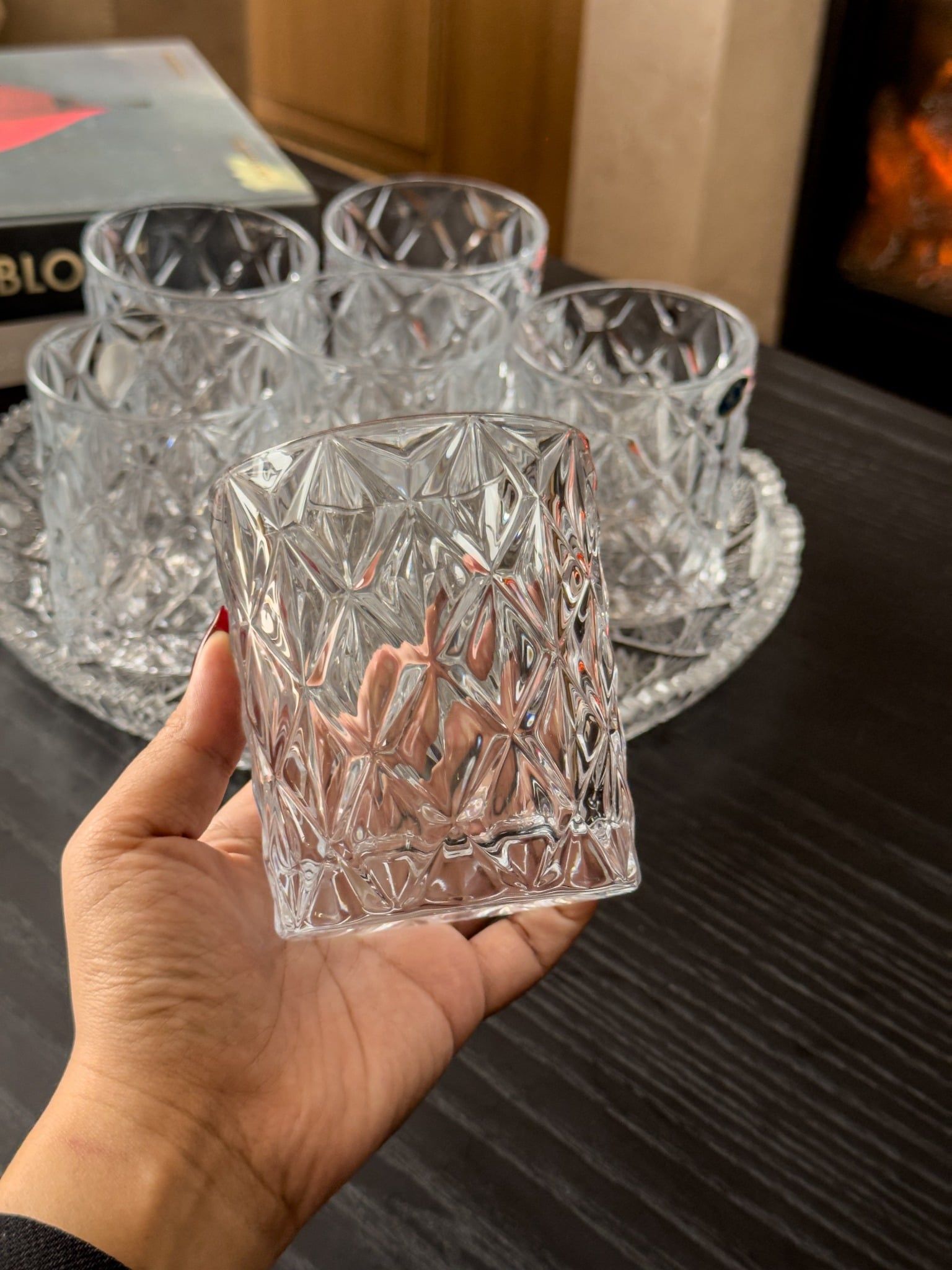 Set 6 cốc thấp Memphis 300ml Crystal Bohemia 2 Set 6 coc thap Memphis 300ml Crystal Bohemia 2