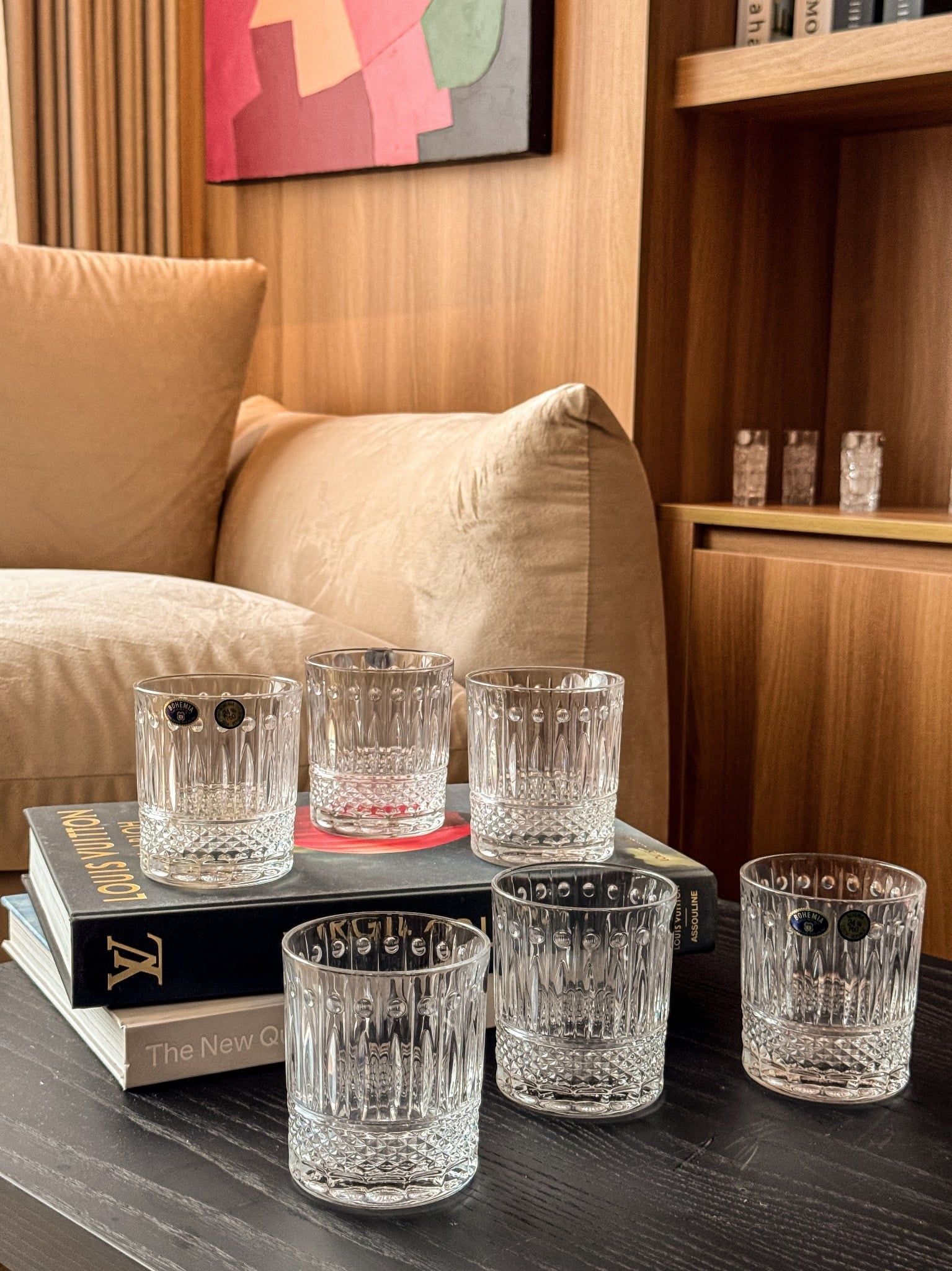 Set 6 cốc thấp Memphis 300ml Crystal Bohemia 3 Set 6 coc thap Memphis 300ml Crystal Bohemia 3