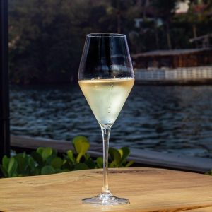 Set 6 ly vang trắng Loxia 470ml Crystal Bohemia