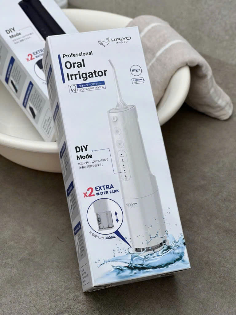 Máy tăm nước Extra Water Tank 4 chế độ KAIYO 14 May tam nuoc Extra Water Tank 4 che do KAIYO 14