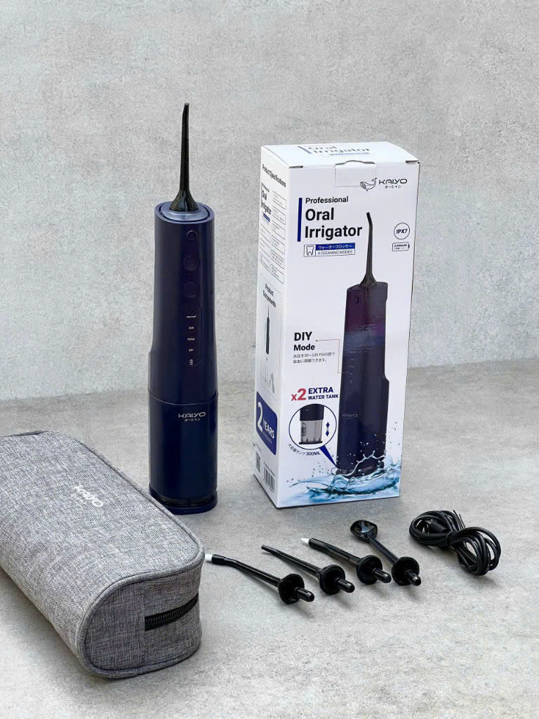 Máy tăm nước Extra Water Tank 4 chế độ KAIYO 2 May tam nuoc Extra Water Tank 4 che do KAIYO 2