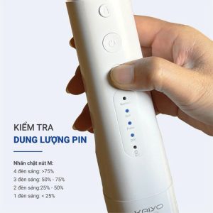 Máy tăm nước Extra Water Tank 4 chế độ KAIYO May tam nuoc Extra Water Tank 4 che do KAIYO 9