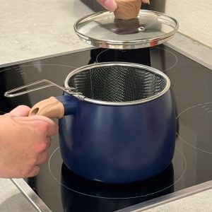 Noi chien ngap dau kem ro hap Kaiyo 15cm 12