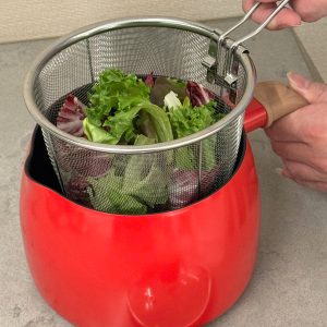 Noi chien ngap dau kem ro hap Kaiyo 15cm 13