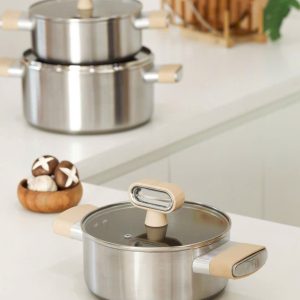 BỘ NỒI INOX 316 PHỦ TITANIUM AURA HAATZ