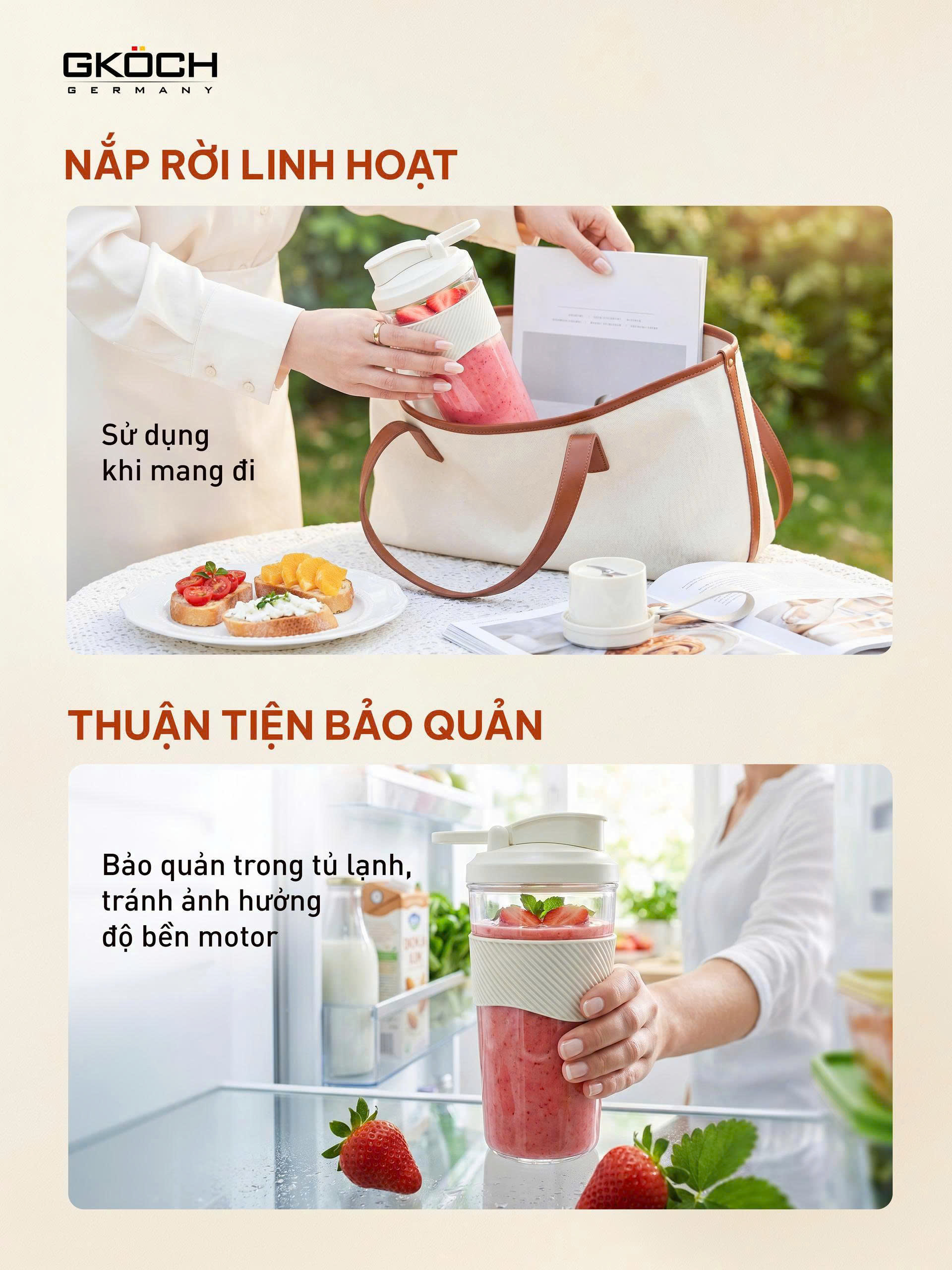 MÁY XAY SINH TỐ CẦM TAY GKÖCH B32 6 MAY XAY SINH TO CAM TAY GKOCH B32 6
