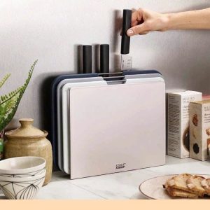 Bộ 3 thớt kèm 3 dao Joseph Joseph 60194