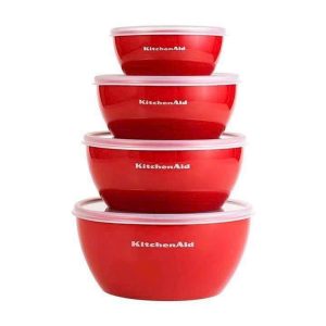 Bộ 4 tô trộn có nắp KitchenAid KQG1760SERE