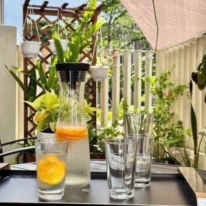 Bộ bình cốc đựng nước thủy tinh WMF Decanter Bo binh coc dung nuoc thuy tinh WMF Decanter 6