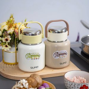 Bình ủ cháo giữ nhiệt Inox 316 GUME GM-F188 800ml Binh u chao giu nhiet Inox 316 GUME GM F188 1