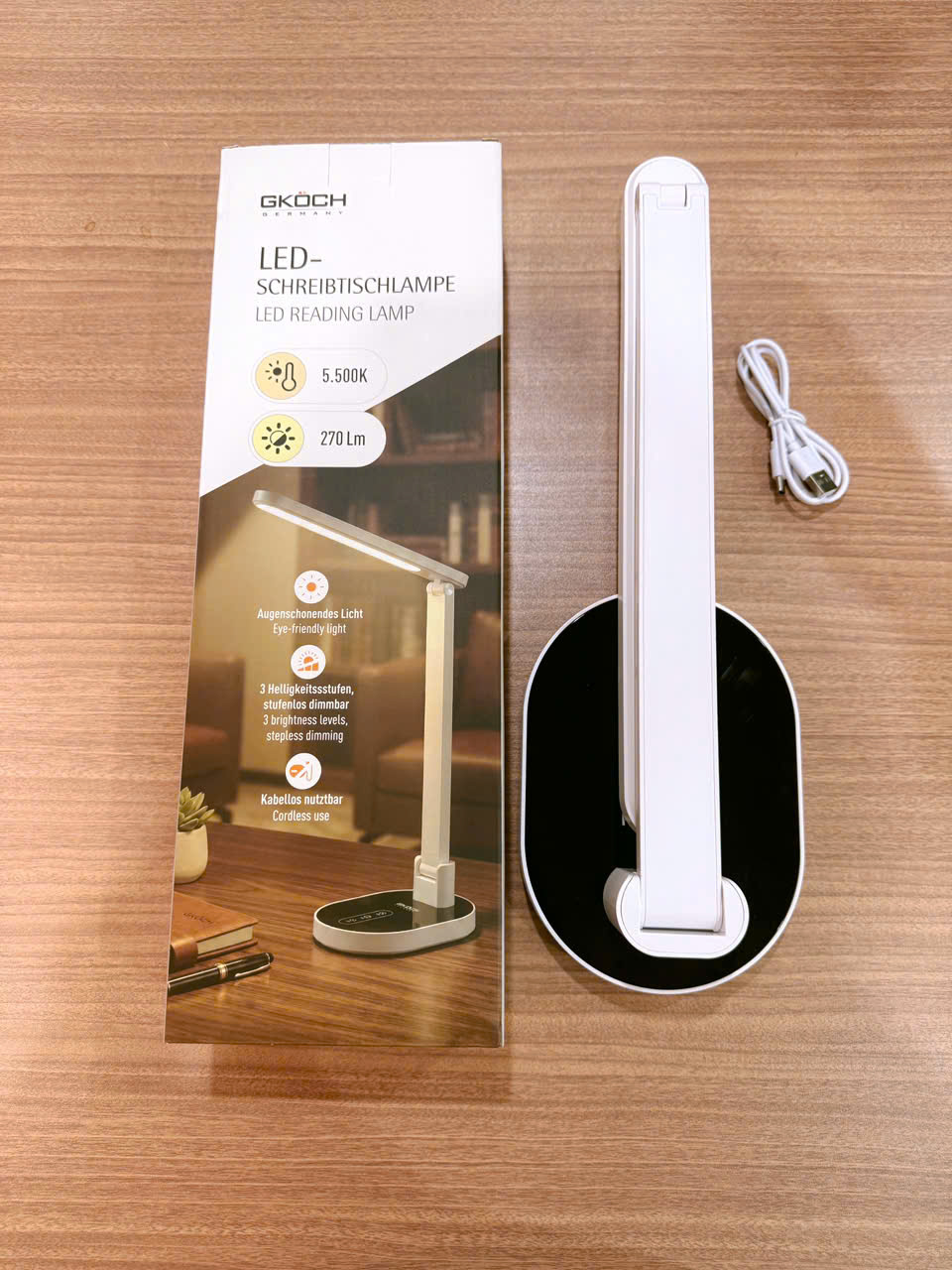 ĐÈN CHỐNG CẬN ĐỂ BÀN GKOCH - YG8611 8 DEN CHONG CAN DE BAN GKOCH YG8611 8