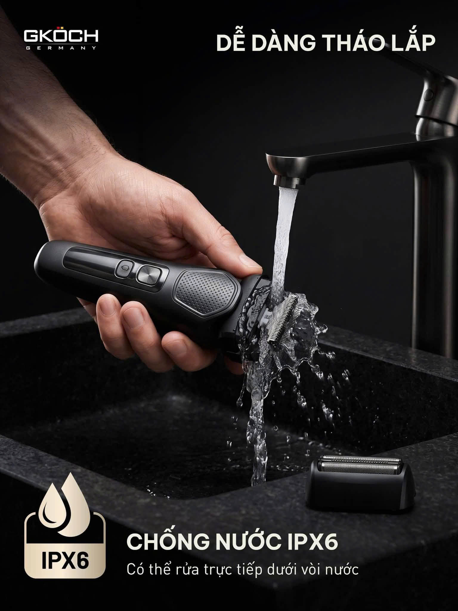 MÁY CẠO RÂU GKOCH V-939 5 MAY CAO RAU GKOCH V 939 5