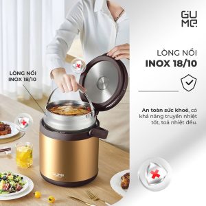 NOI U CHAN KHONG GUME 8L PLUS GM 2088 6