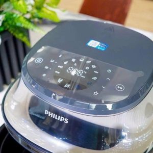 Noi chien khong dau kem hap PHILIPS NA54300 7.2L 3